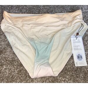 Calia by Carrie Underwood Women's Wide Banded Mid Rise Bottom Small Orange